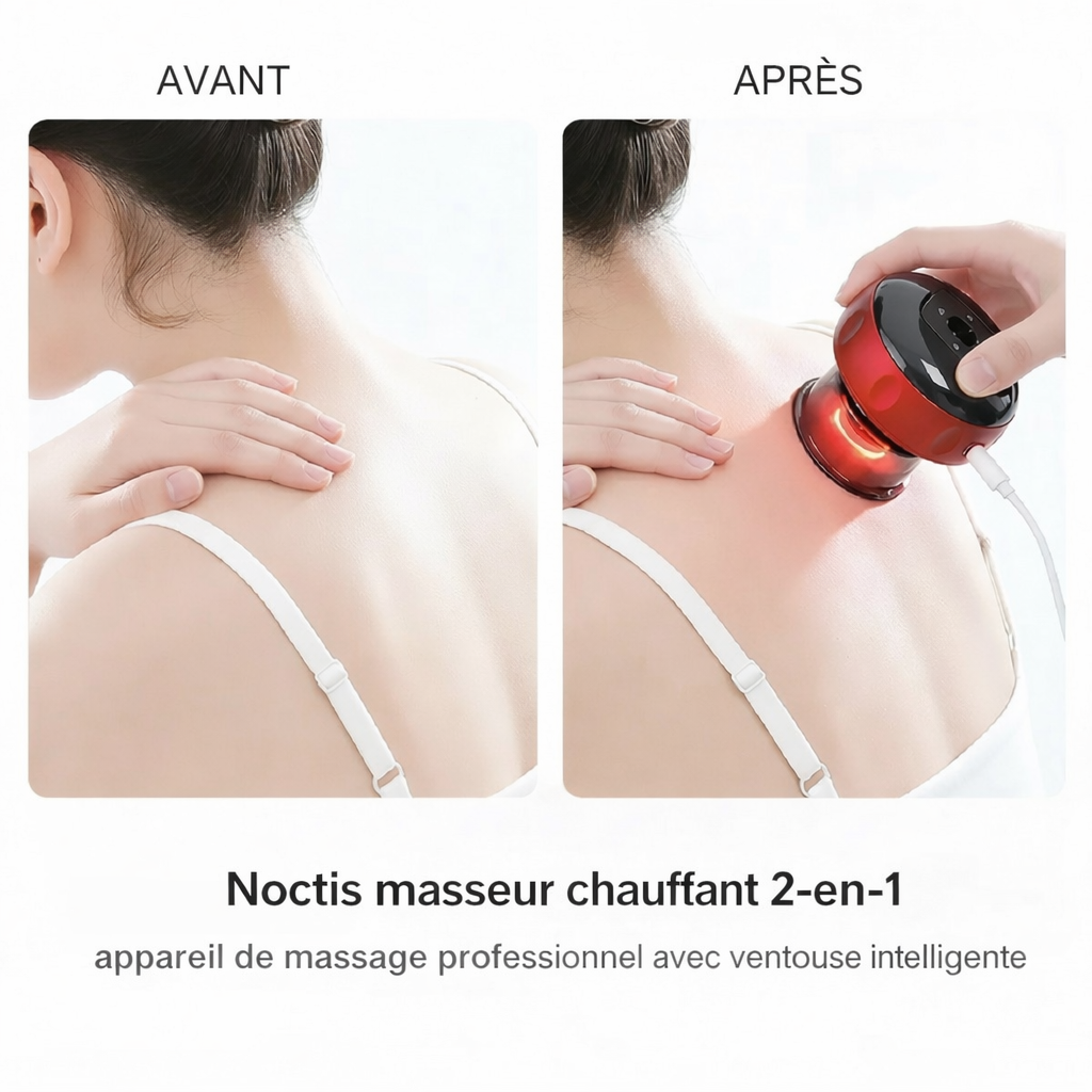 Noctis Masseur Chauffant 2-en-1